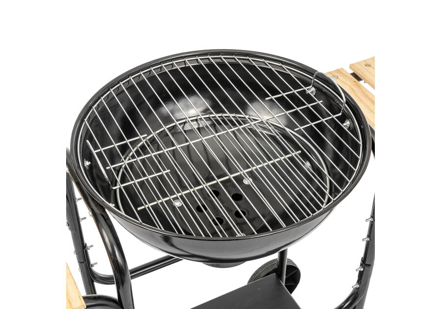 Zdjęcie: Grill z półkami kociłek 43 cm MIRPOL