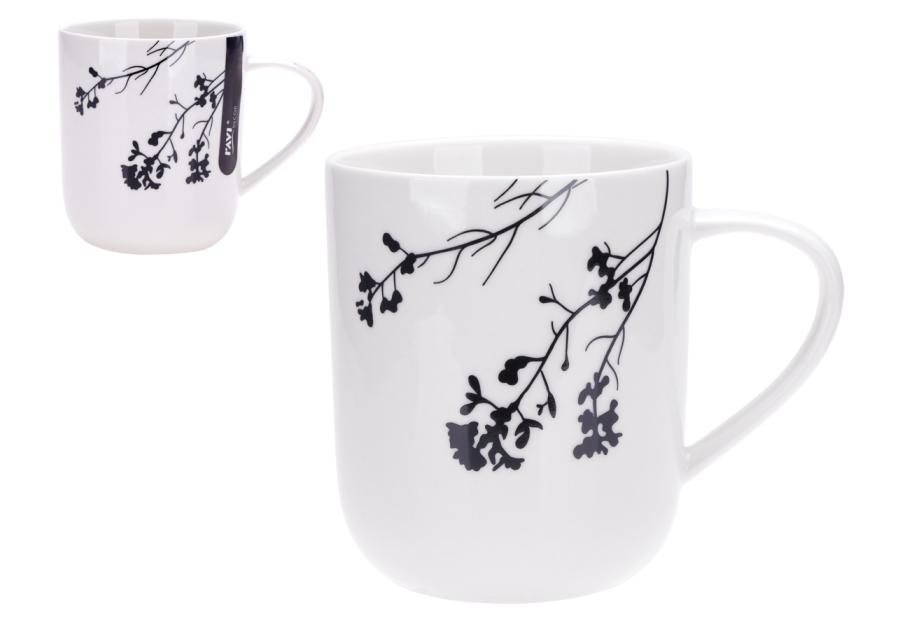 Zdjęcie: Kubek Misty black 360 ml z porcelany New Bone 91442 RAVI