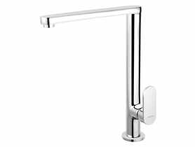 Bateria zlewozmywakowa Rapsody stojąca z obrotową wylewką FERRO