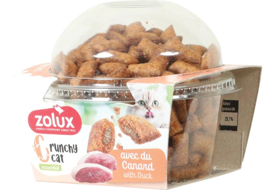 Zdjęcie: Ciasteczka dla kotów Crunchy Cat z kaczką 80 g ZOLUX
