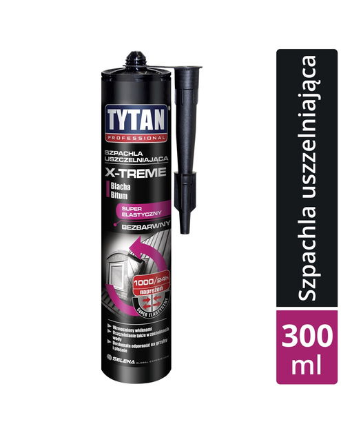 Zdjęcie: Szpachla uszczelniacz X-Treme 300 ml TYTAN PROFESSIONAL