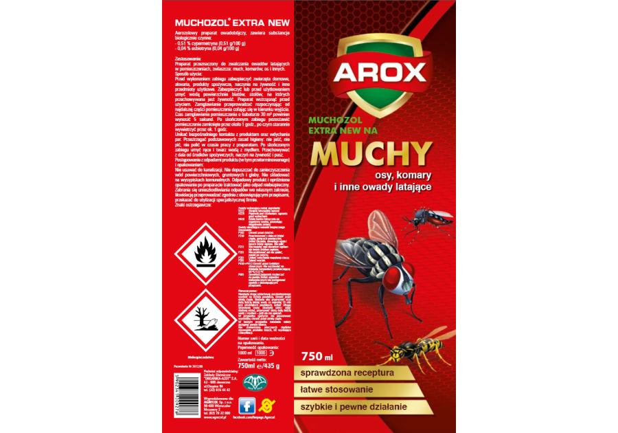 Zdjęcie: Spray na muchy Muchozol Arox 0,75 L AGRECOL