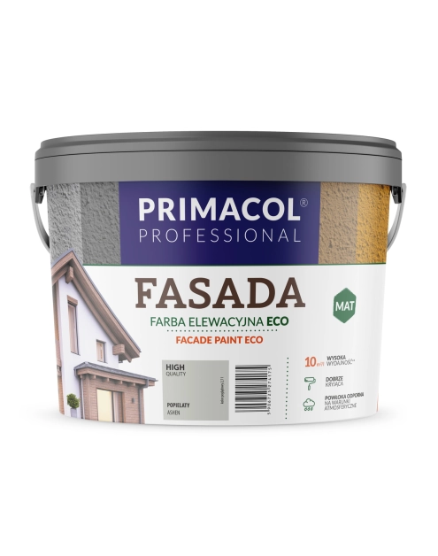 Zdjęcie: Farba Fasada Eco popielaty 2,7 L PRIMACOL