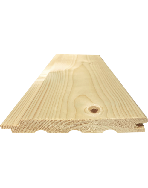 Zdjęcie: Deska podbitkowa Softline świerk 1,9x14,6x420 cm TIMBER TRADE