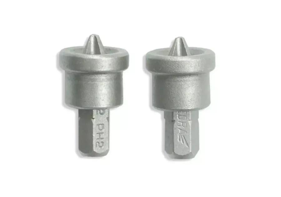 Zdjęcie: Końcówki krzyżowe z ogranicznikiem PH2x25 mm 2 szt. DEDRA