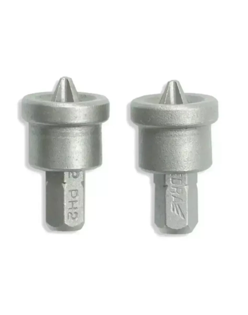 Zdjęcie: Końcówki krzyżowe z ogranicznikiem PH2x25 mm 2 szt. DEDRA