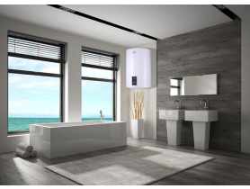 Ogrzewacz elektryczny wody pojemnościowy Teerm 80 litrów, elektronik biały NERGIS