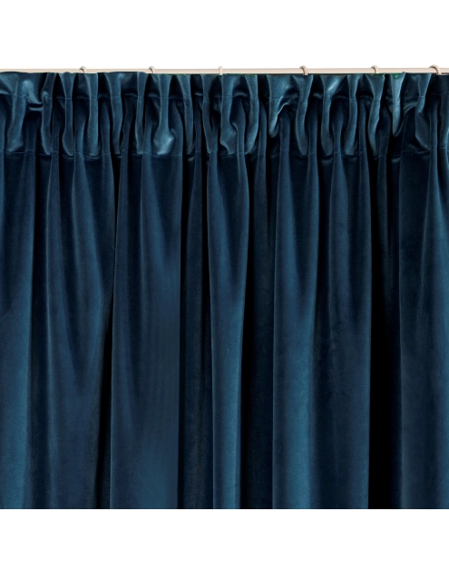 Zdjęcie: Zasłona Villa 140x270 cm granatowa EUROFIRANY