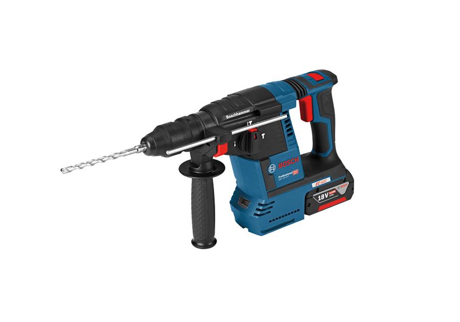 Zdjęcie: Młot udarowo-obrotowy akumulatorowy z uchwytem SDS plus PRO HEAVY DUTY GBH 18V-26F BOSCH