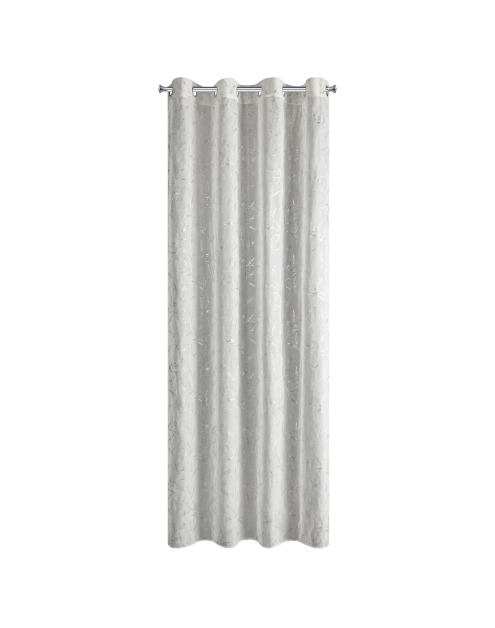 Zdjęcie: Zasłona Auri 140x250 cm naturalno-srebrna na przelotkach EUROFIRANY