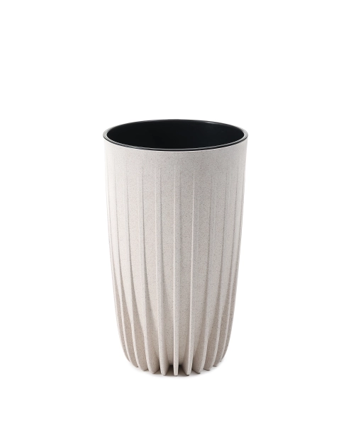 Zdjęcie: Donica Mira wysoka 300 mm Eco wood, biały LAMELA