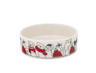 Zdjęcie: Miska dla psa 15x5 cm 460 ml dekoracja xmas dogs C ALTOM DESIGN