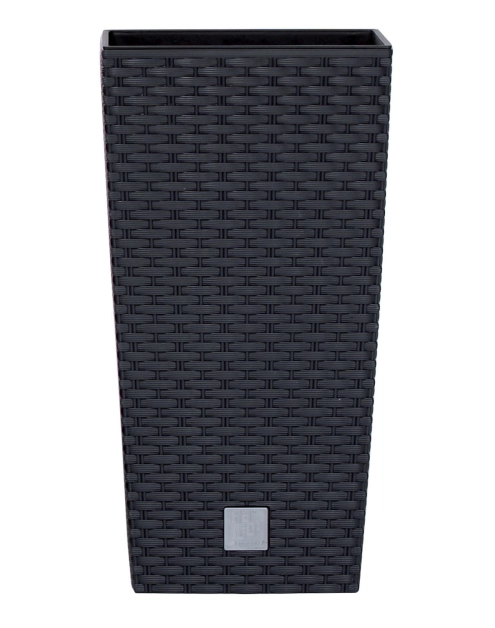 Zdjęcie: Doniczka Rato square antracytowy 200x200x376 mm PROSPERPLAST