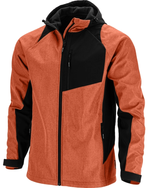 Zdjęcie: Kurtka Softshell z kapturem ceglasto-czarna, "2XL", CE, LAHTI PRO