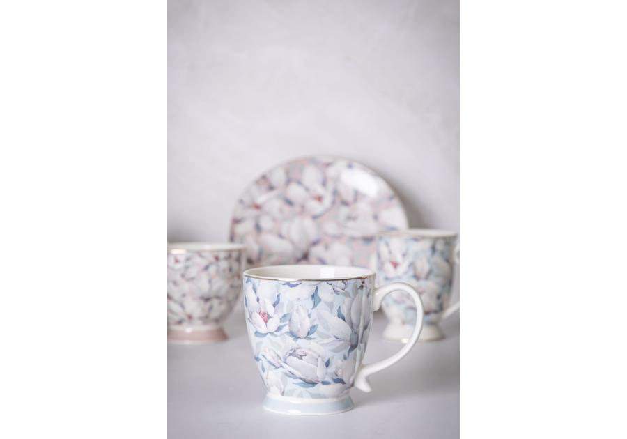 Zdjęcie: Filiżanka jumbo Magnolia błękitna na stopce 420 ml ALTOM DESIGN