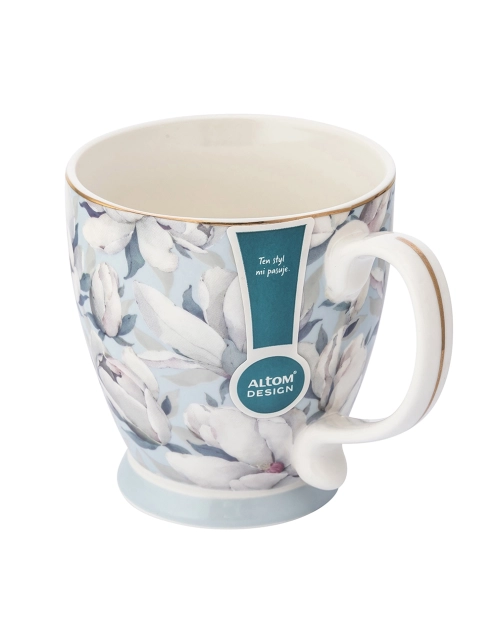 Zdjęcie: Filiżanka jumbo Magnolia błękitna na stopce 420 ml ALTOM DESIGN