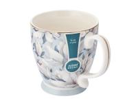 Zdjęcie: Filiżanka jumbo Magnolia błękitna na stopce 420 ml ALTOM DESIGN