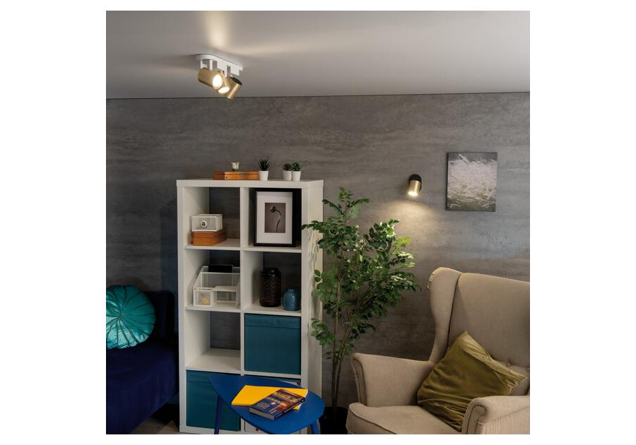 Zdjęcie: Oprawa ścienno-sufitowa Laurin EL-3I B-G KANLUX