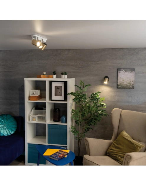 Zdjęcie: Oprawa ścienno-sufitowa Laurin EL-3I B-G KANLUX