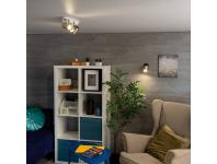 Zdjęcie: Oprawa ścienno-sufitowa Laurin EL-3I B-G KANLUX