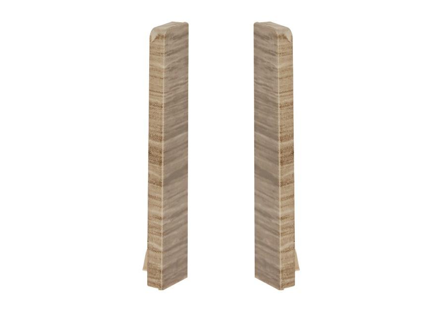 Zdjęcie: Zakończenia do listwy przypodłogowej Masterline zaślepki Cezar 1 kpl. 2 szt. L,P Copper wood Mat