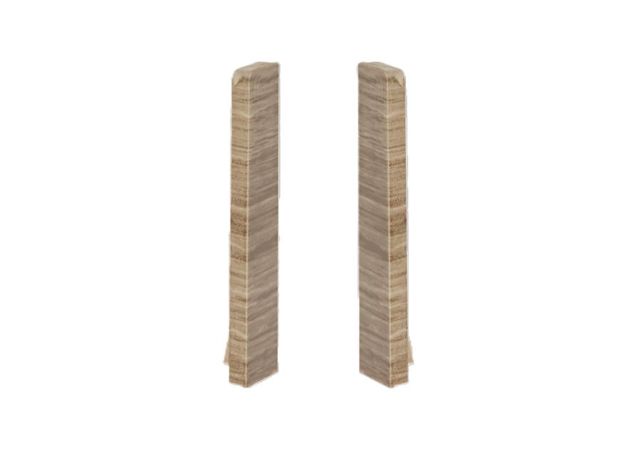 Zdjęcie: Zakończenia do listwy przypodłogowej Masterline zaślepki Cezar 1 kpl. 2 szt. L,P Copper wood Mat