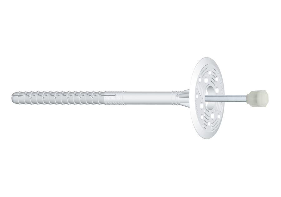 Zdjęcie: Kołek styropianowy łącznik wbijany z trzpieniem stalowym LFM 10x180 mm  - 200 szt. WKRĘT-MET