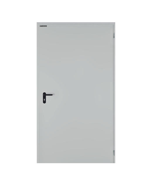 Zdjęcie: Drzwi Zewnętrzne Technical 40 kolor RAL 7035, 860x2045 grubość 40 mm prawe na zewnątrz WIŚNIOWSKI