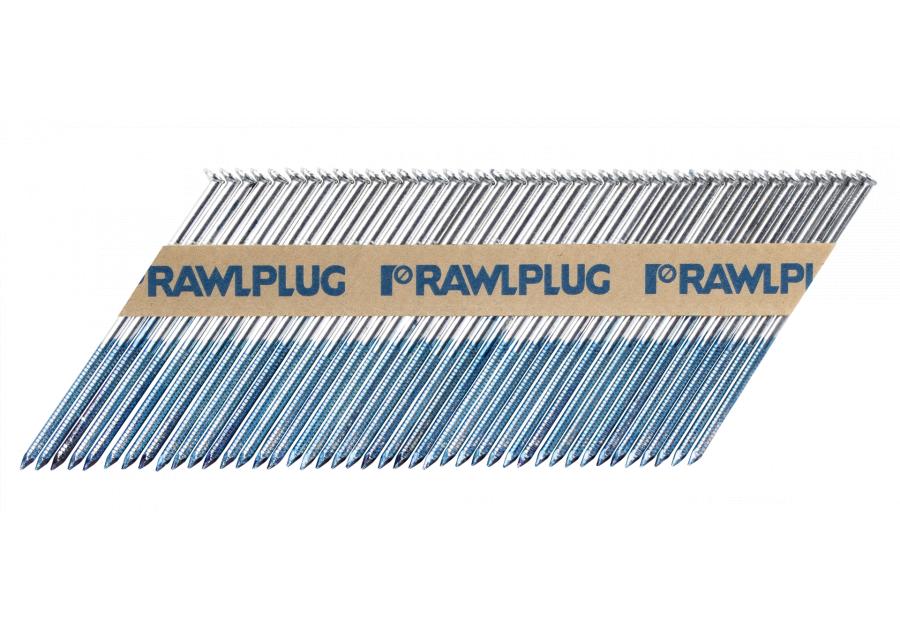 Zdjęcie: Gwoździe pierścieniowe 3,1x90 mm ocynk 2200 sztuk RAWLPLUG