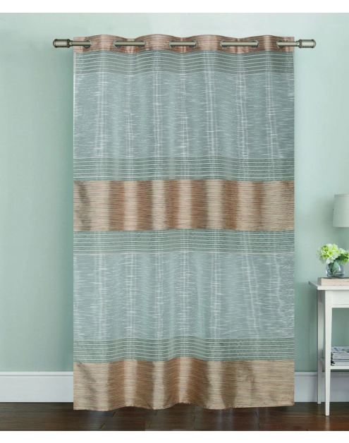 Zdjęcie: Zasłona dekoracyjna Tebo 140x250 cm złoty CKR/LASHER