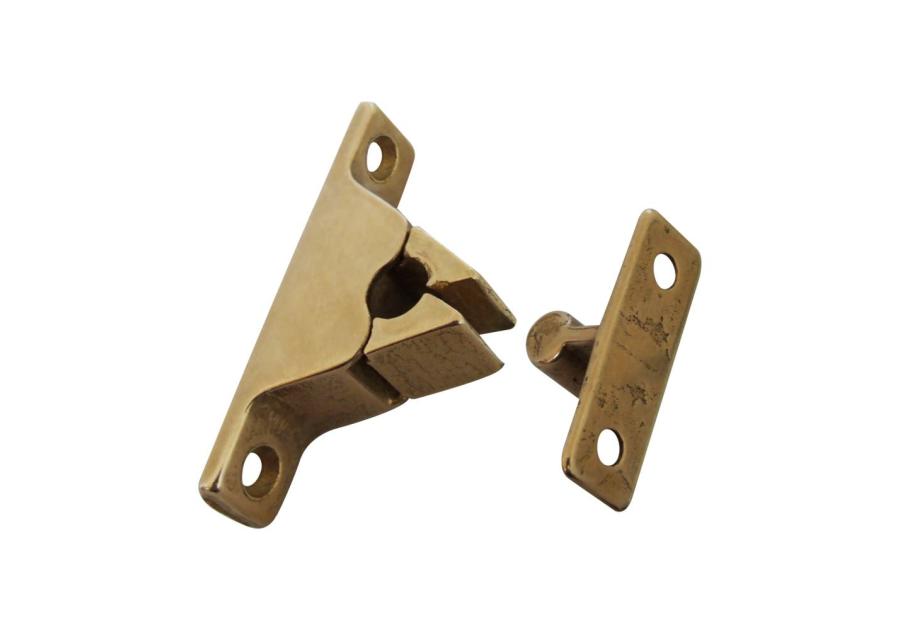 Zdjęcie: Odbojnik drzwiowy G4010 mosiężny STAHL