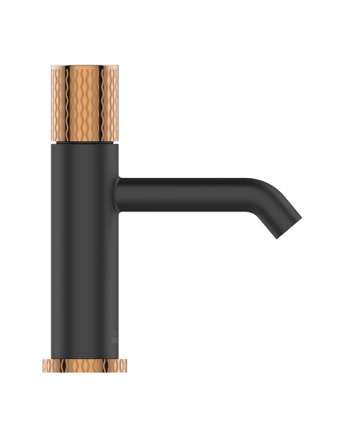 Zdjęcie: Bateria umywalkowa Moonlight czarny/rose gold INVENA