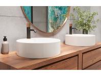 Zdjęcie: Bateria umywalkowa Moonlight czarny/rose gold INVENA