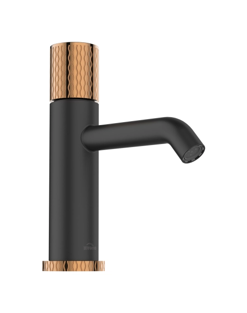 Zdjęcie: Bateria umywalkowa Moonlight czarny/rose gold INVENA