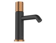 Zdjęcie: Bateria umywalkowa Moonlight czarny/rose gold INVENA