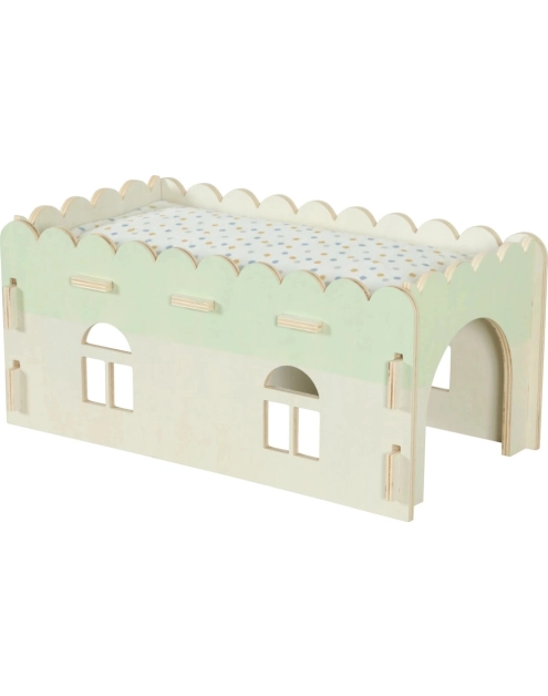 Zdjęcie: Domek drewniany dla królika Cosy 25x45x20 cm ZOLUX