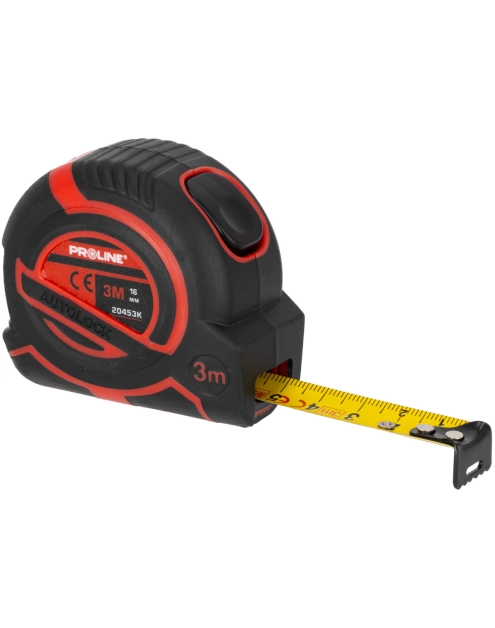 Zdjęcie: Miara zwijana 3m / 16mm karta PROLINE