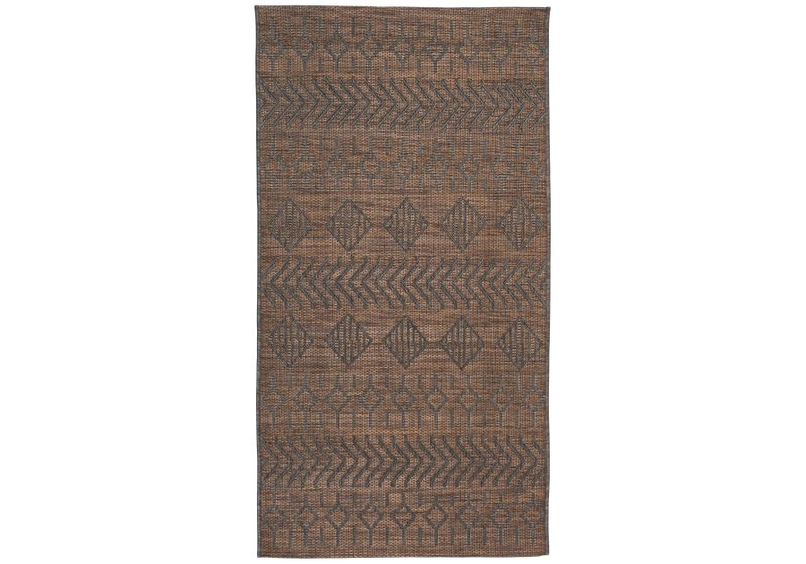 Zdjęcie: Dywan Terazza 80x200 cm aztecki brąz MULTI-DECOR