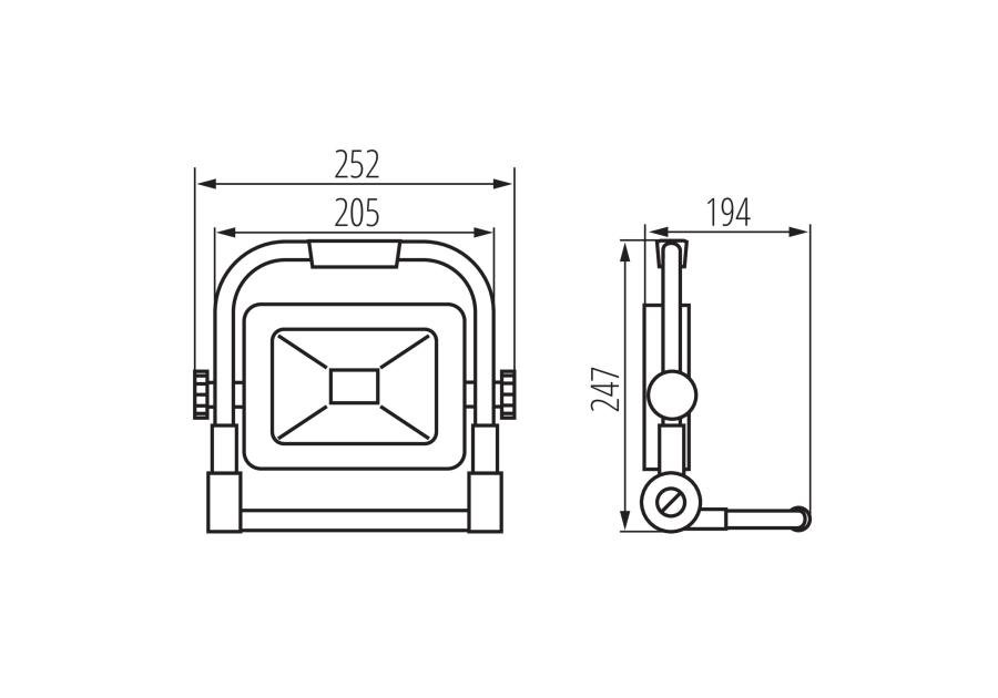 Zdjęcie: Oprawa LED Stato N 30 W-B KANLUX