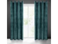 Zdjęcie: Zasłona gotowa Melanie 140 x 250 cm ciemnoturkusowy EUROFIRANY