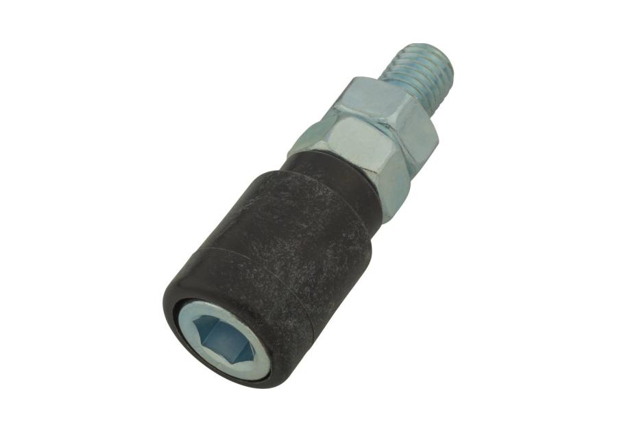 Zdjęcie: Rolka bramowa prowadzącą nylonowa 24 mm czarna METRO