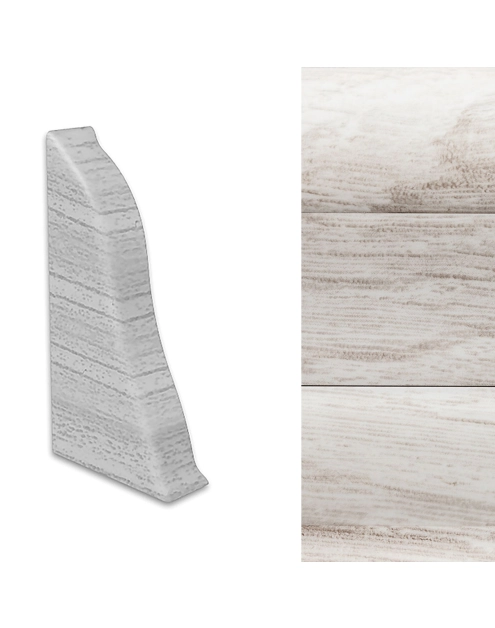 Zdjęcie: Zakończenie prawe do listwy LM55 2 szt. kasztan girona ARBITON