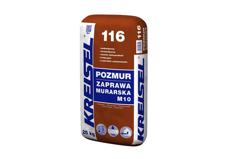 Zdjęcie: Zaprawa Pozmur 116 25 kg KREISEL