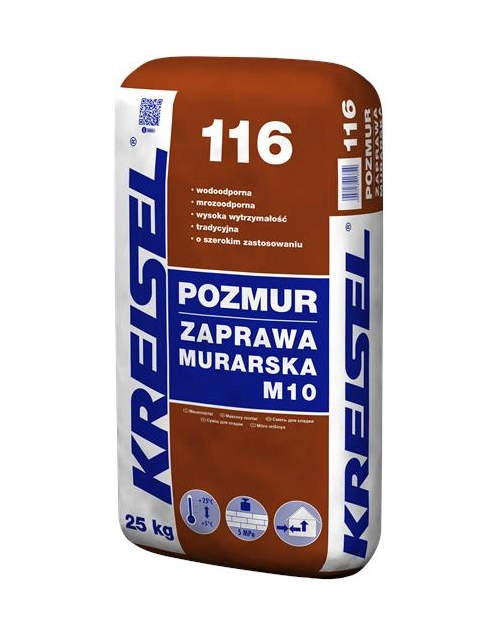 Zdjęcie: Zaprawa Pozmur 116 25 kg KREISEL