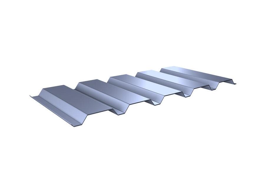 Zdjęcie: Blacha trapezowa T-35E 1050 0,50 PS 9006 elewacja BLACHY PRUSZYŃSKI