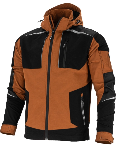 Zdjęcie: Bluza Stretch brązowo-czarna, "3XL", CE, LAHTI PRO