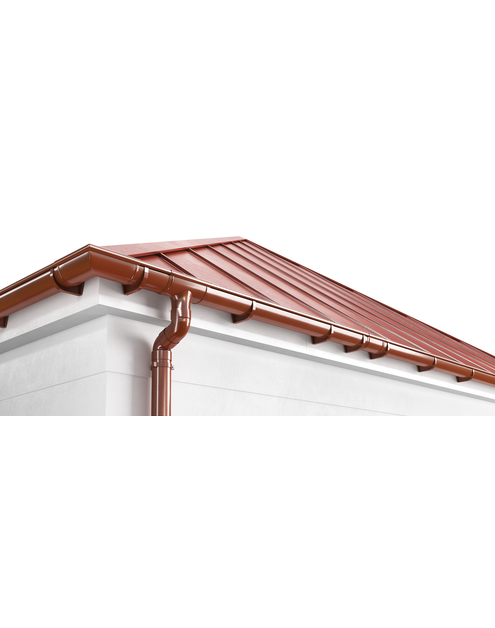 Zdjęcie: Rura bezkielichowa Kanion 90x1.8x3000 mm ceglasty WAVIN