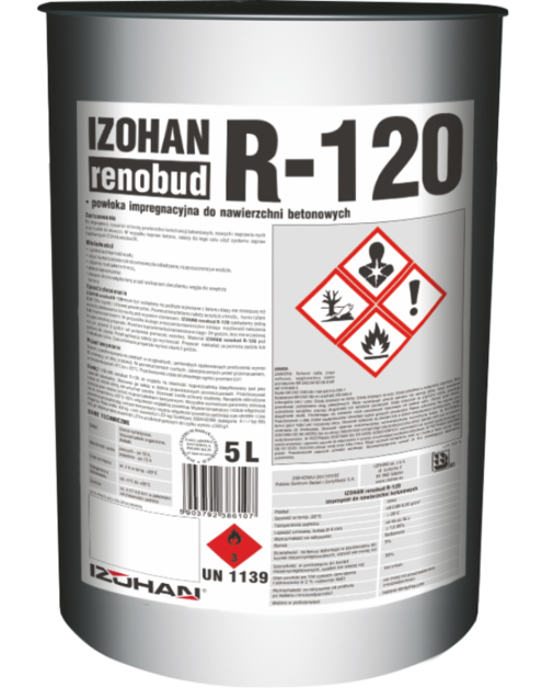 Zdjęcie: Powłoka impregnacyjna Renobud R-120 IZOHAN
