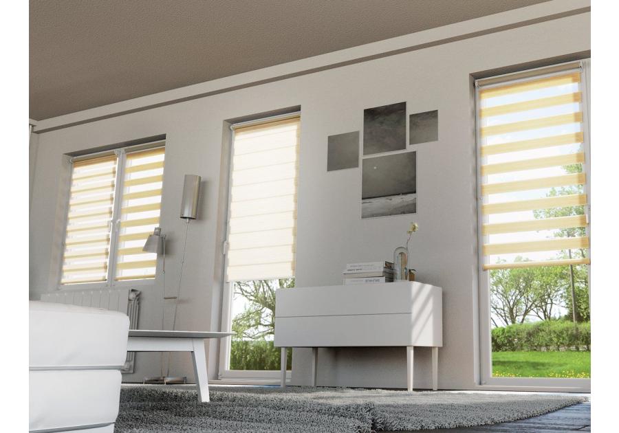 Zdjęcie: Roleta Mini Dzień/Noc 57x140 cm grafit 210 DECODESIGN