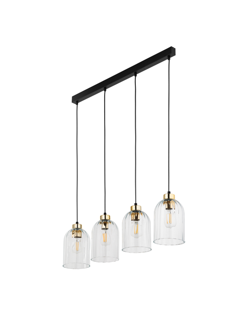 Zdjęcie: Lampa wisząca Satipo transparent 4 x E27 5628 TK LIGHTING